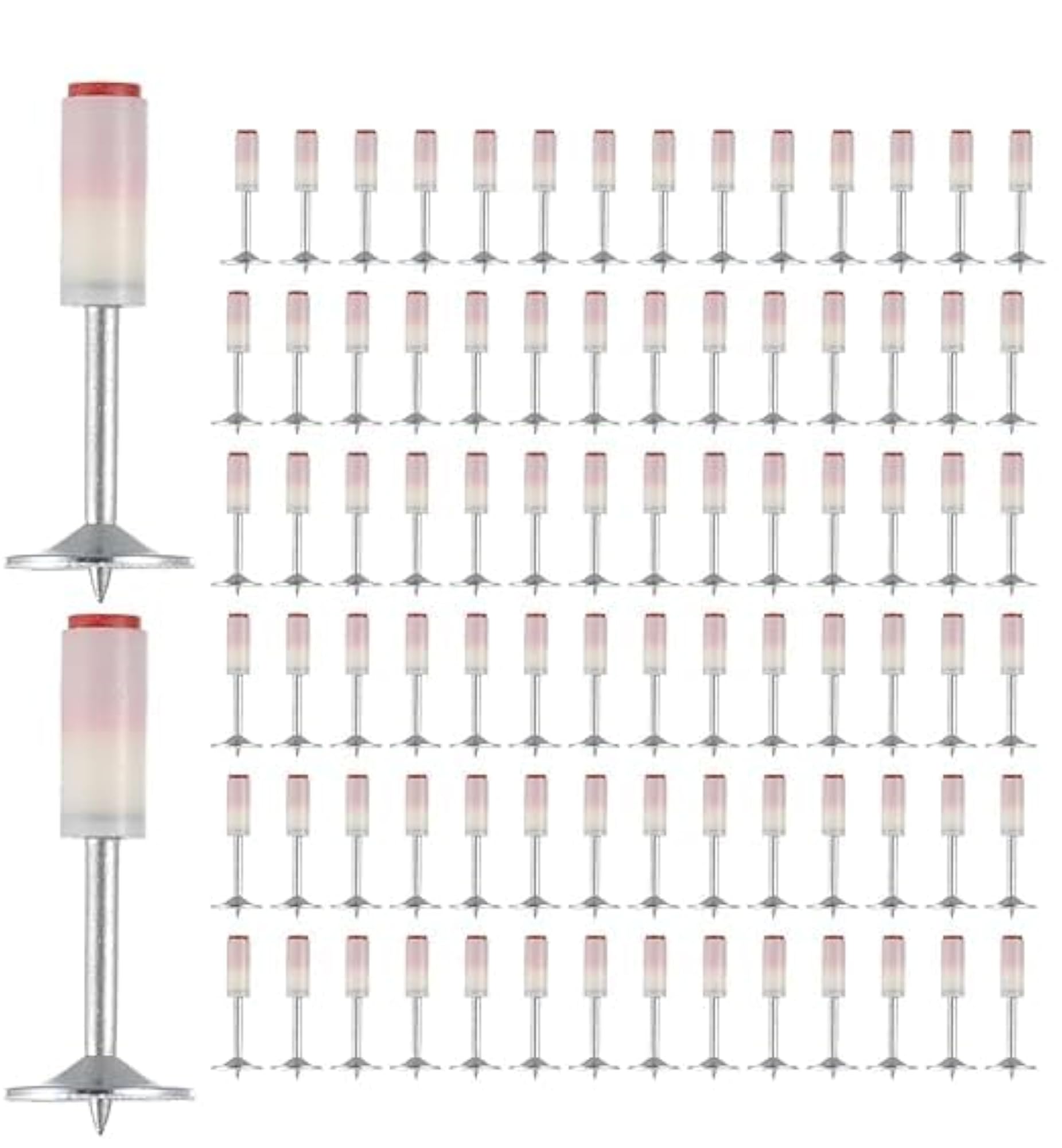 100 Pcs Manual Silent Wall Hanging Nails for Home Repairs