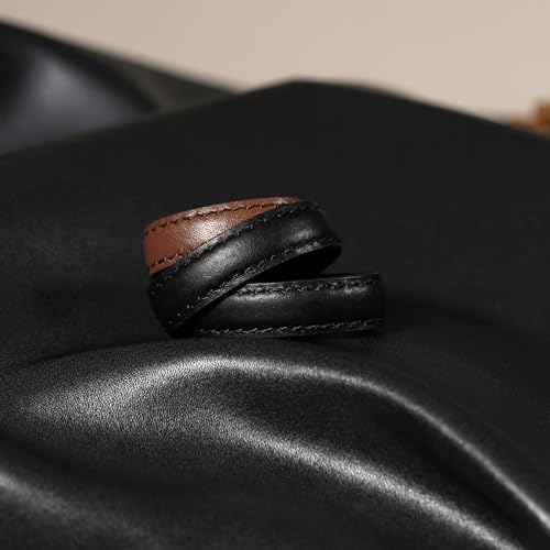 LOKSIII belt accessories belt ring cowhide Leather Loop Keeper3