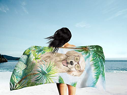 Caroline's Treasures Ck3014Twl3060 Golden Retriever Premium Beach-Towels, Multicolor #TOP1