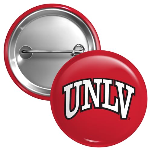 UNLV Rebels Large 3-Inch Button Pin Officially Licensed Collegiate Product