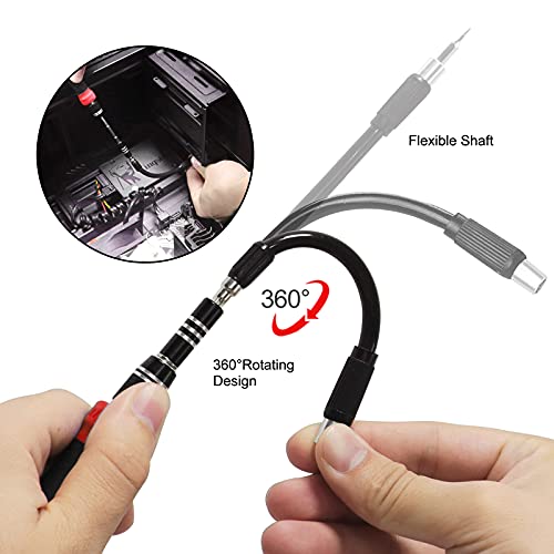 Kalaidun 190 In 1 Precision Screwdriver Sets With 164 Bits, Magnetic Screwdriver Kit Repair Tool Kit For Iphone,Computer,Xbox,Ps 4,Nintendo,Laptop,Tablet,Game Console（Red） #TOP3