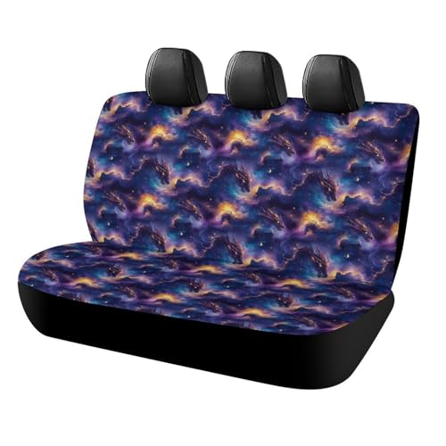 Housse de siège arrière voiture anti tache en tissu léger respirant pour VUS