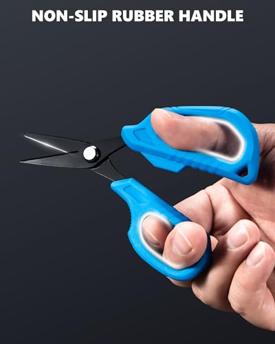 Image of Fishing Tool Kit, Fishing Gear - Fishing Plier with Sheath, Fillet Knife, Fishing Scissors, Fish Lip Gripper, Tool Retractor, Keychain Bottle Opener, Fishing Gifts for Men