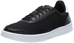 Black Knit/Leather/White