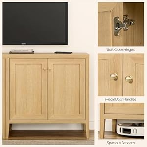 Sideboardbuffetcabinetwithadjusableshelvesfarmhousestoragecabinetcredenzaaccentcabinetkitchencoffeebarconsolecabinetforlivingdiningroomnaturaloak Urban Country Home Decor Sideboard buffet cabinet with adjusable shelves farmhouse storage cabinet credenza accent cabinet kitchen coffee bar console cabinet for living dining room natural oak urban country home decor