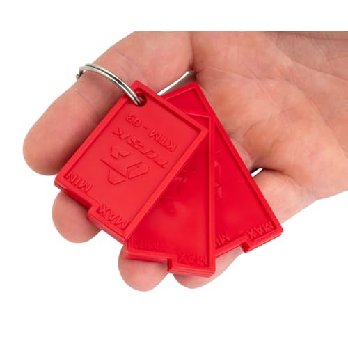 Image of Tusk Chain Slack Measuring Tool Compatible With Kawasaki KX110 2001-2009, 2011-2021 /KX112 2022-2025 /KX85 2001-2025