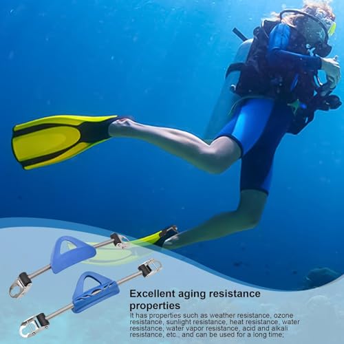 Sangles à Ressort réglables en acier pour plongée sous-marine - 3