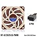NF-A12X25 PWM 120mm Case Fan Round Frame Liquid Crystal Polymer SSO2 Bearing Cooling Fan(NF-A12x25 LS-PWM)