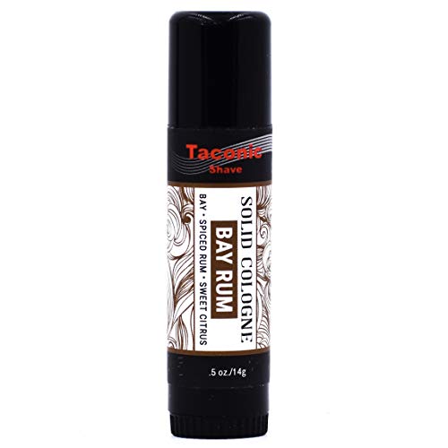 Taconic Shave All-Natural Bay Rum Scent Men's Solid Cologne – Portable And Easy To Apply - Artisan Made In The Usa #TOP1