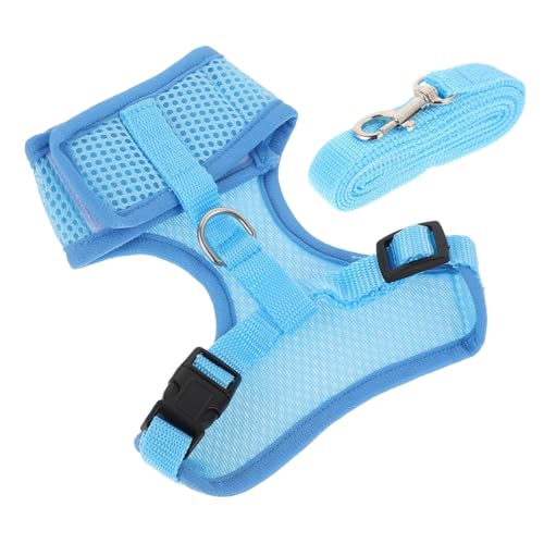 YARNOW ペット用雄鶏 ハーネス付きリーシュ 鶏用屋外牽引ロープ アクセサリー 耐久性素材