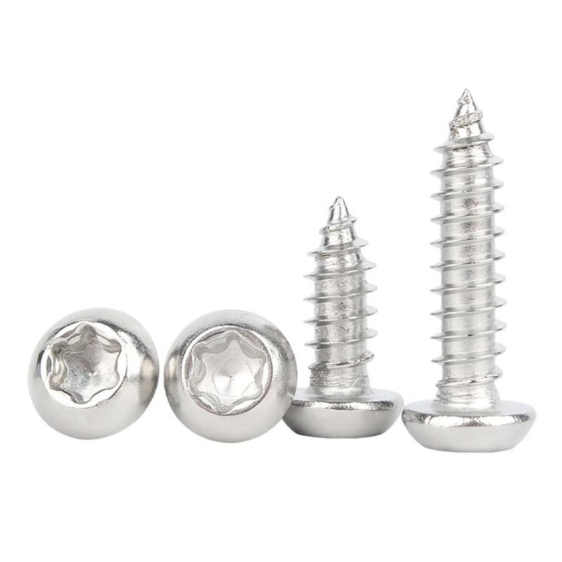 Tornillos autorroscantes M3.5 x 20 mm acero inoxidable 50 pcs miniatura 4