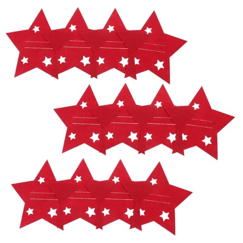 Garneck 12 Portacubiertos Navideños Portavelas Navideños Porta Cubiertos Navideños Adornos Navideños para Ventanas Platos Dorados para Árbol De Navidad Portacubiertos para Fiesta