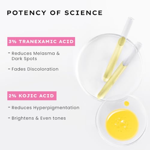Image of Hyphen Advanced De-Pigmentation Serum For Hyperpigmentation, Melasma, Dark Spots & Scars With 2% Kojic Acid | Visibly Brightens & Even Tones Skin | Serum For Women & Men - 30ml