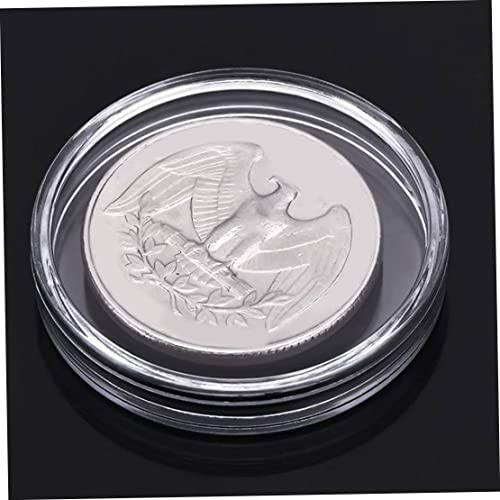 Estuche para cápsulas de monedas plástico 100 piezas 30mm miniatura 7