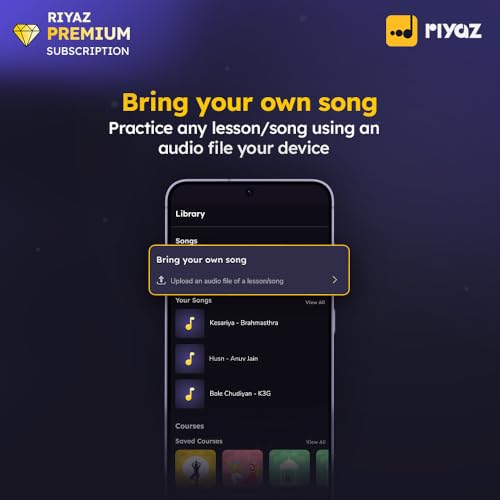 Image of Riyaz App - Learn to Sing Carnatic Vocal | 12 Months Premium Subscription | Suitable for Varise / Geetham / Varnam Learners | Tanpura | 35 Lakhs Learners | (Activation Link by Email in 2 Hours)