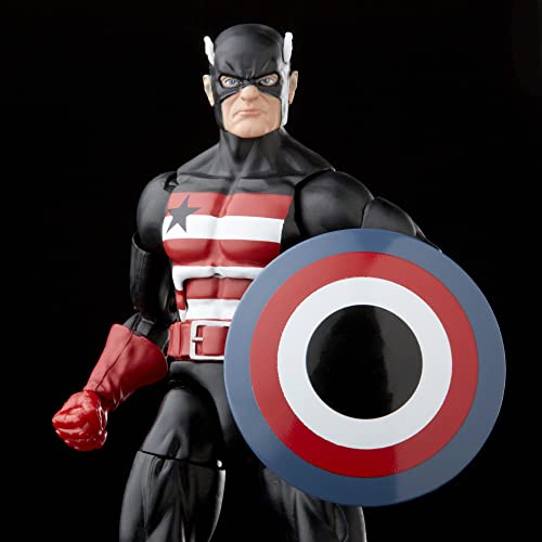 Boneco Marvel Legends Series, Build-a-Figure, Figura 15 cm e Acessórios - Agente Americano - F4796 -