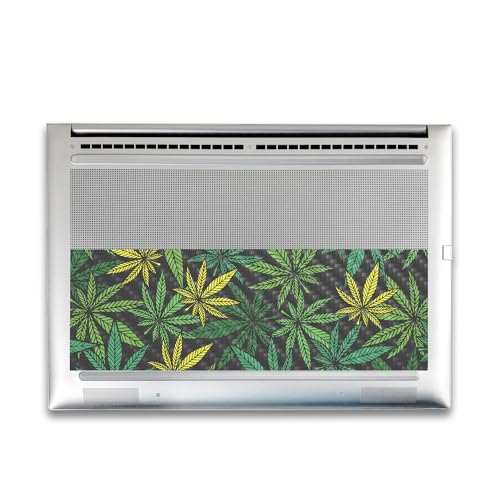 Image of Carbon Fiber Gaming Skin Compatible with HP Envy x360 16 inch (2023) - Cannabis Culture - Premium 3M Vinyl Protective Wrap Decal Cover - Easy to Apply | Crafted in The USA by MightySkins