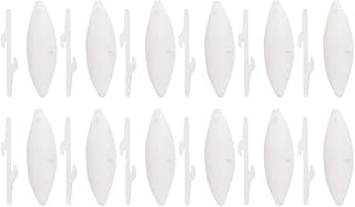 TEHAUX Bird Cuttlebone for Parakeets, Natural Cuddle Bone with Metal Holder, Chewing Cuttlefish Bone for Sharp Beaks, Natural Birds Calcium Suitable for Parrot Cockatiels Budgie Conures