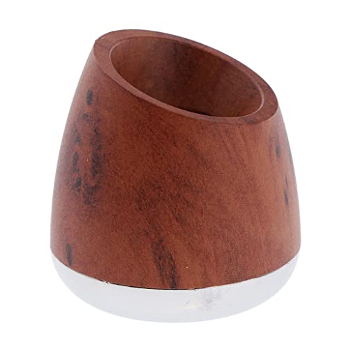shamjina Suporte de Segurança Estável - Ferramenta de Barbear Masculina, Marrom