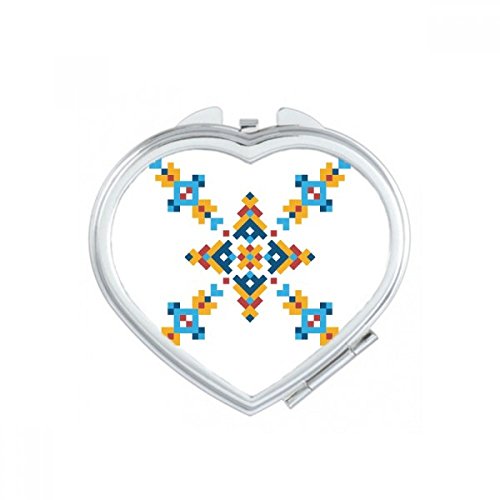 Miroir pixel coeur de maquillage portable pour vos retouches en voyage