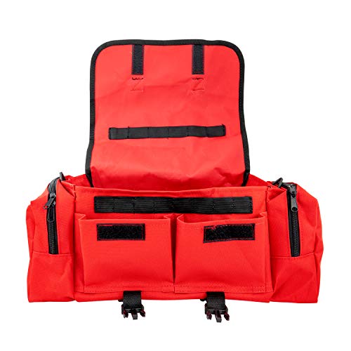 Line2Design First Aid Medical Bag - Emt Paramedic Economical Tactical First Responder Trauma Bag Empty – Multipurpose Ems Bag For Emergency Medical Supplies – Red #TOP2