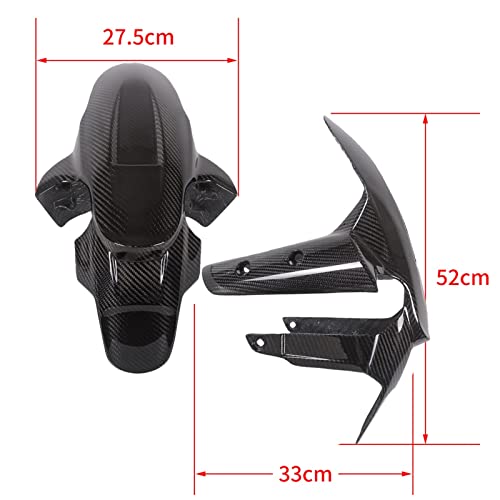 Garde-boue avant en carbone Ducati Multistrada V4 contre projections