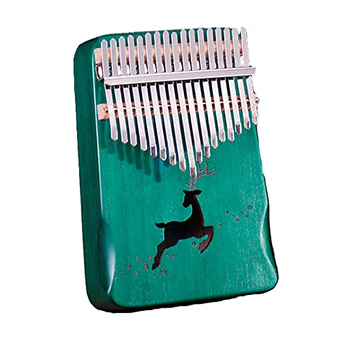Kalimba 17-Thumb Piano, motif de cerf mignon Pocket Pocket thumb Doigt Piano MAHOGANY CORPS, PERCUSSION DU POINT… - Les Beatles, Paul McCartney, John Lennon, RIngo Starr, George Harrison Kalimba 17-Thumb Piano, motif de cerf mignon Pocket Pocket thumb Doigt Piano MAHOGANY CORPS, PERCUSSION DU POINT… – Image 4