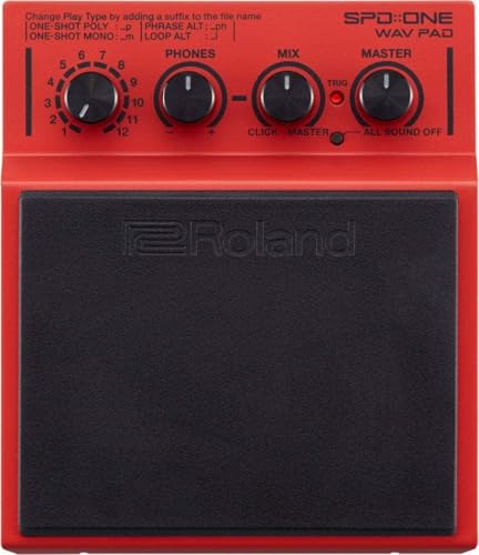 ROLAND SPD: ONE WAV PAD Percussion, Black (spd-1w)