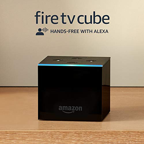 Fire TV Cube | Hands-free streaming device with Alexa | 4K Ultra HD | 2019 release