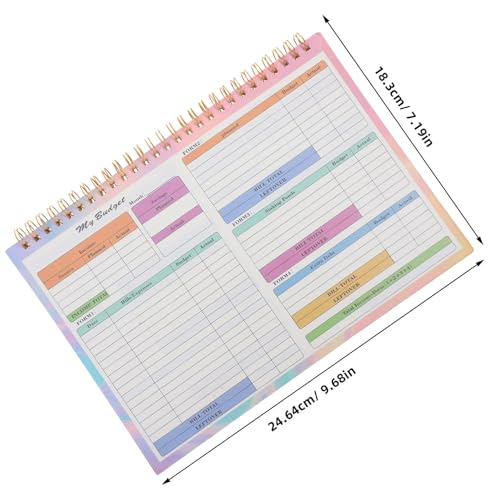 Carnet de suivi des dépenses B5 pour ne plus dépasser son budget chaque mois - 2