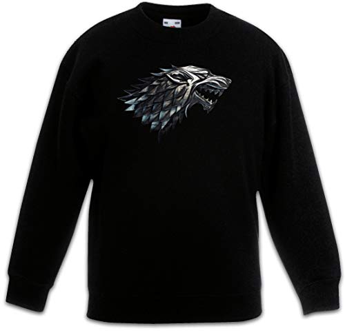 Sweat-shirt loup enfant Urban Backwoods en coton pour garçon et fille