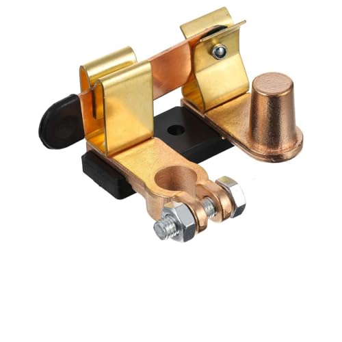 Vaguelly Battery Cutoff Switch for Car Boat Rv Knife Disconnect Switch for Power Supply Protection Prevents Electric Leakage Durable Easy to Control Suitable for Tractors Trucks