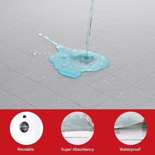 Moonsea Dog Crate Mat and Washable Pee Pads for Dogs 2 Pack(30