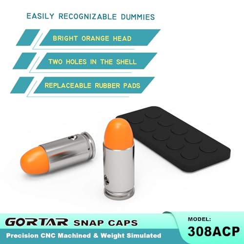 Image of Snap Caps Training Dummy Rounds Practice Safe Loading Firing Close to Real Weight