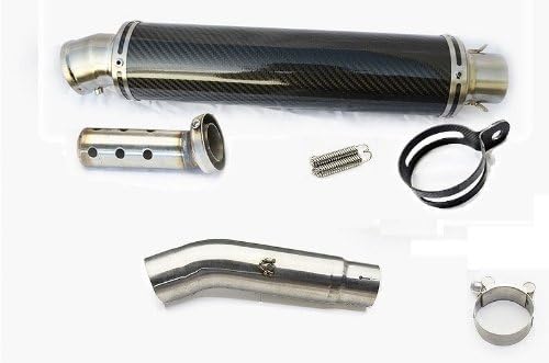 NC700X/S DTC NC750 LCIPARTS Round Titanium carbon Slip-on Exhaust