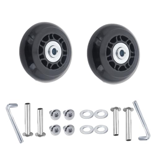 Joyangy 64mm Rubber Swivel Wheel Kit