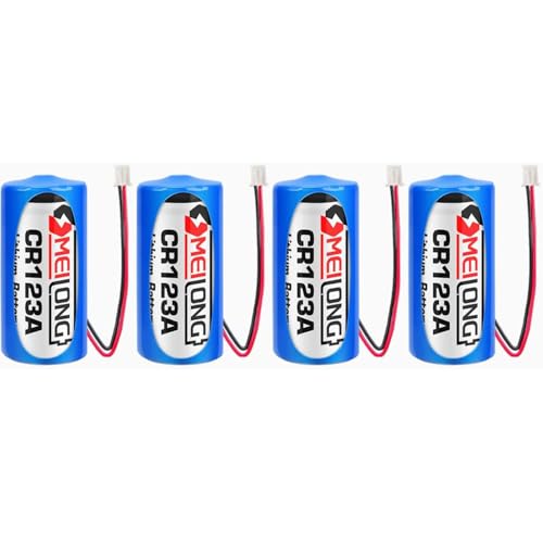 DUDUTANG 4 CR123A/CR17345 3.0V 1400mAh PLC [ds^ĝă`Eobe[ 2.54 zCgvO