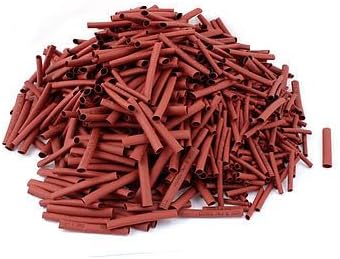 1000Pcs 3.5mm/6mm 2:1 Heat Shrink Tube Sleeving Wrap Wire Kit 2 Sizes Red
