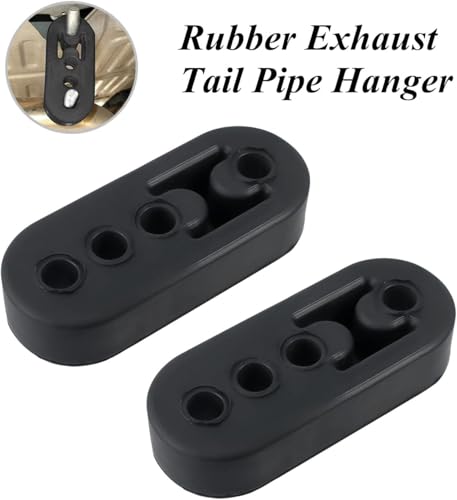Foto von 4 Stücke Auspuffgummi,Auto Auspuff Aufhänger,Auspuffhalterung Gummi,Auspuffhalter Gummi,Auspuff Haltegummi,Halterung Schalldämpfer,4 Löcher Universal Auto Gummi Auspuff,Auspuffgummi