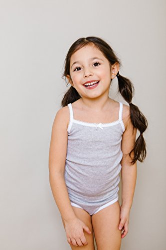 Feathers Girls Cherry Print Set Tagless Cami Super Soft Undershirts (3/Pack) #TOP5