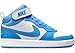 NIKE Unisex – Kids Nike Court Borough Mid 2 Shoes for older children., 4