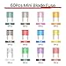 60Pcs Mini Car Fuse Kit, Automotive Fuses Assortment kit(1A/2A/3A/5A/7.5A/10A/15A/20A/25A/30A/35A/40A), Blade Fuse for Car/RV/Truck/Boat/Marine