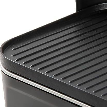 DOMO DO9260G Barbecue Tischgrill mit Windschutzscheibe - 2200W, Schwarz – Bild 6