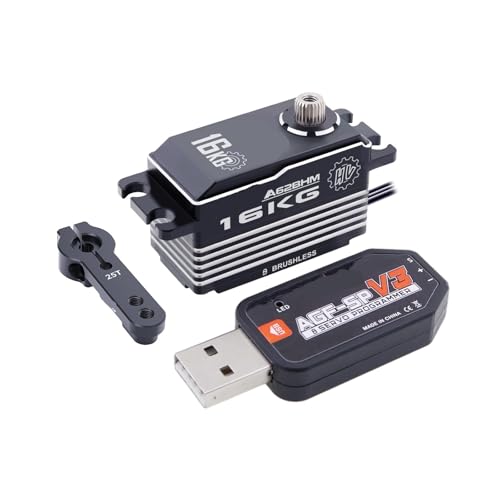 �u���V���X�T�[�{ A62BHM A62BHS ������ 16KG �v���O�����\�ȃX�e�A�����O�T�[�{ 1/12 1/10(A62BHM �Z�b�g1)�ɓK���Ă��܂�