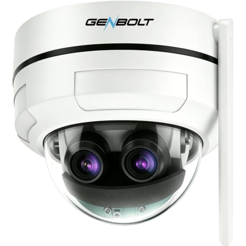 GENBOLT 2.5K Dual-Lens PTZ Dome