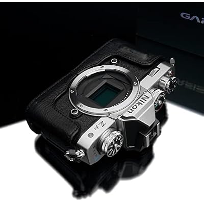 GARIZ HG-ZFCBK Genuine Leather Camera Case for Nikon Zfc Black