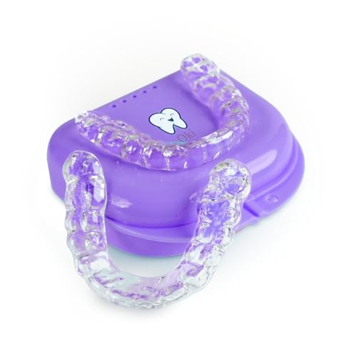 Okiguards Personalized Dental Guards Custom Fit for Upper and Lower Teeth Choose 2 Upper 2 Lower or Mixed Set Includes At-Home Kit