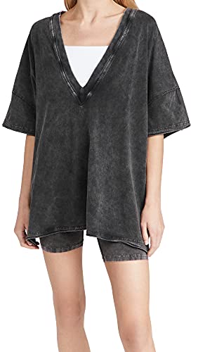 Free People Womens Hot Shot Set Washed Black Medium