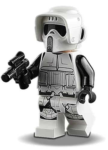 LEGO Star Wars: Minifigure Scout Trooper con Pistola Blaster Età 6+ - Immagine 2