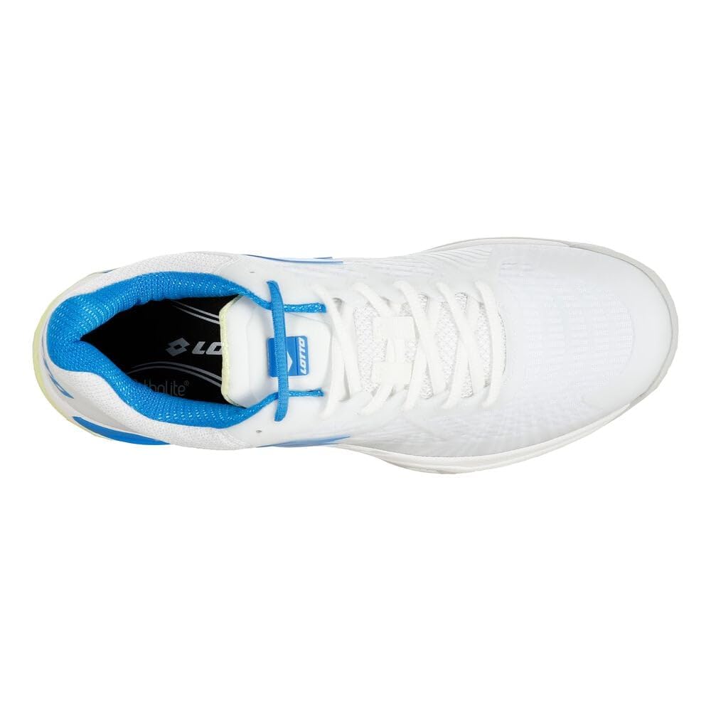 Lotto Herren Mirage 100 Ii Cly Tennisschuhe Sandplatzschuh Weiß-Blau Eu Neu